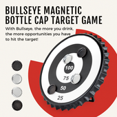 Magnetic Bottle Cap Target Game by Savoy