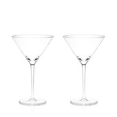 Stemmed Crystal Martini Glasses by Viski®