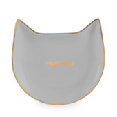 Pawsome Gray Ceramic Tea Tray