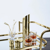 Gold Bar Cart by Viski®