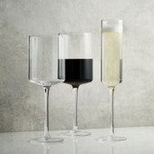 Laurel Red Wine Glasses by Viski