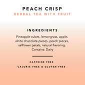 Peach Crisp Loose Leaf Iced Tea Tins by Pinky Up