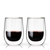 Double Walled Wine Glasses by True