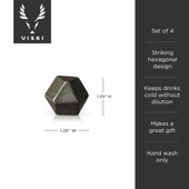 Glacier Rocks® Hexagonal Basalt Stones by Viski®