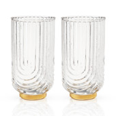 Gatsby Highball Glasses by Viski