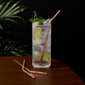 Copper Cocktail Straws by Viski®