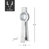 Viski Professional Silver Citrus Juicer