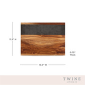 Wood with Slate Board by Twine®