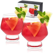 Footed Crystal Punch Cups by Viski®