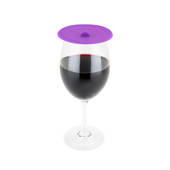 Dome Wine Glass Covers in Asstd Colors by True