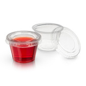 Jello Shot Cups with Lids, Set of 50 by True