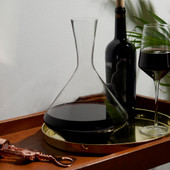 Angled Crystal Wine Decanter by Viski®