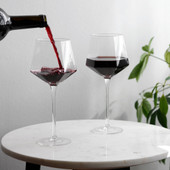 Seneca Wine Glass by Viski