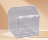 Cal-Mil Convenient Classic Stackable Acrylic Food Bin - 11" x 14" x 12"-Chicken Pieces