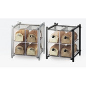 Cal-Mil One by One 14" x 14 3/4" x 15 3/4" Four Drawer Silver Bread Display Case-Chicken Pieces