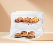 Cal-Mil Classic 19 1/2" x 17" x 16 1/2"  Three Tier U-Build Pastry Display Case-Chicken Pieces