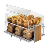 Cal-Mil Eco Modern 19" x 13" x 5" Acrylic Bin for 1471-SET Merchandiser-Chicken Pieces