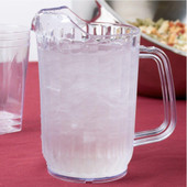 CP HOSPO 1.7L/60 oz Clear Plastic Water/Beer Pitcher BPA free