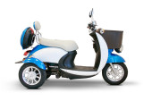 EWheels Euro-Style 3 Wheel Extended Saddle Seat Sport Electric Scooter-Chicken Pieces