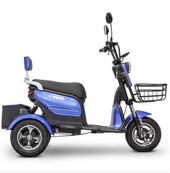 EW-12 3 Wheeled Comfortable Electric Mobility Scooter by EWheels-Chicken Pieces