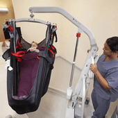 FGA-700 Bariatric Mobile Floor Lift 700lbs Capacity, Versatile Patient Transfers-Chicken Pieces