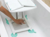 Lumex Splash Bath Lift | Ultra-Lightweight, Budget-Friendly Bathing Solution-Chicken Pieces