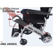 Air Hawk Folding Power Wheelchair - Freedom in Motion for Active Lifestyles-Chicken Pieces