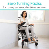 Lightweight Folding Power Wheelchair by Vive Health - Effortless Mobility-Chicken Pieces