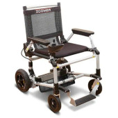 Zoomer Smooth Traversal and Compact Folding Power Mobility Chair -Chicken Pieces