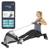Vive Rowing Machine - Low Impact Full Body Workout at Home-Chicken Pieces