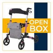 Vive Rollator Walker *Open Box* Safe and Secure Maneuvering Indoors and Outdoors-Chicken Pieces