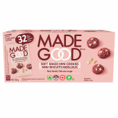 MadeGood Red Velvet Soft Party Treat Baked Mini Cookies, 32 × 24 g (4/Case)-Chicken Pieces