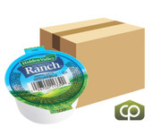 Hidden Valley Original Ranch Cool & Tangy Dressing Cups - 1.25 oz., 160/Case - Chicken Pieces