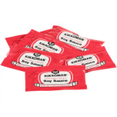 Kikkoman Preservative-Free Soy Sauce Packets - 6 mL, 200/Case - Pure Flavor - Chicken Pieces
