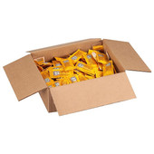 Heinz 5.6 Gram Yellow Mustard Packets - 200/Case | Smooth, Mellow - Chicken Pieces