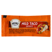 Heinz 9 Gram Mild Taco Sauce Portion Packets - 200/Case | Mild Spice Infusion - Chicken Pieces