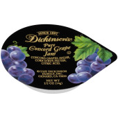 Dickinson's Pure Concord Grape Jam Portion Cups - 0.5 oz, 200/Case - Chicken Pieces