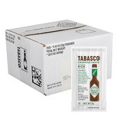 TABASCO® Chipotle Hot Sauce Portion Packet 3 Gram - 200/Case Rich, Smoky Flavor - Chicken Pieces