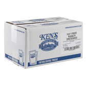 Ken's Foods 1.5 oz. Fat-Free Ranch Dressing Packet - 60/Case - Creamy Indulgence - Chicken Pieces