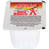 Texas Pete 1 oz. BBQ Sauce Dip Cup 150/Case - Sweet, Tangy, and Smoky Perfection - Chicken Pieces