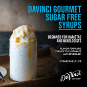 DaVinci Gourmet Sugar-Free Almond Flavoring Syrup 750 mL - Indulgent Sweetness - Chicken Pieces