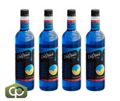 DaVinci Gourmet Classic Blue Curacao Flavoring Syrup 750 mL - Pure Cane Sugar - Chicken Pieces