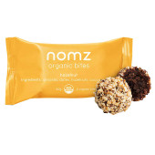  nomz Organic Bites, Assorted Flavours - 60 Bites x 40g (5/Case) 