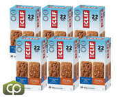  Clif Bar Energy Bars Variety Pack - 22 Bars x 68g (6/Case) 