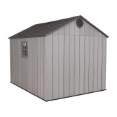 LIFETIME Lifetime 8 ft. x 10 ft. Outdoor Storage Shed - High-Density Polyethylene 