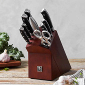  Henckels Forged Compass Knife Block Set, 10-Piece - High-Quality 