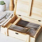 ZWILLING  Zwilling 12 Piece Steak Dinner Set with Wood Presentation Box 