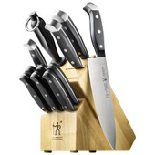  Henckels Paring Knife Statement 12 Piece Knife Set with Hardwood Block 