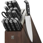  Henckels Statement 20 Piece Knife Set with Self-Sharpening Hardwood Block 