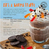  Big Train 3.5 lb. Cookies 'N Cream Blended Creme Frappe Mix -  (5/Case) 